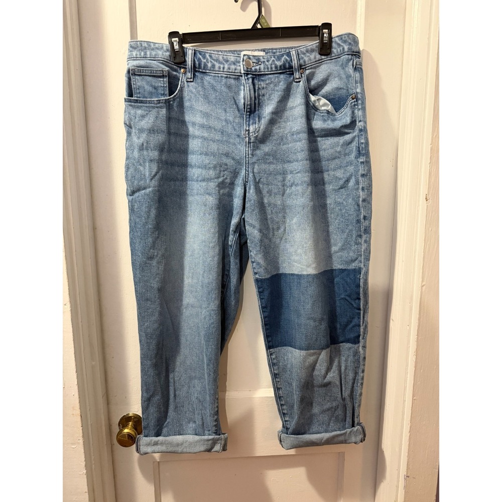 Lane Bryant Color‎ Block Skinny Jeans in 16